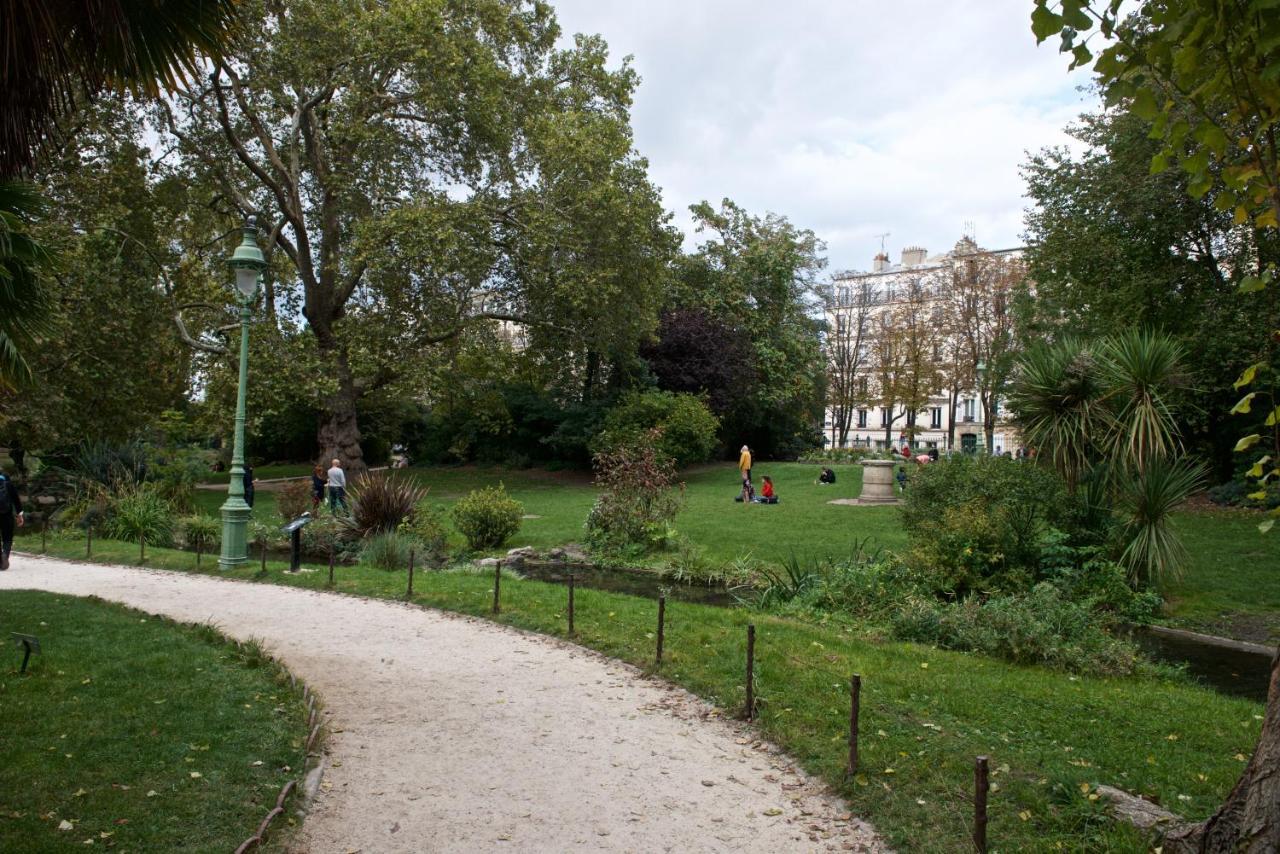 Charming Parisian Apartment With Air Conditioning - Climatisation & 2 Bedrooms - Batignolles Paris Exteriör bild