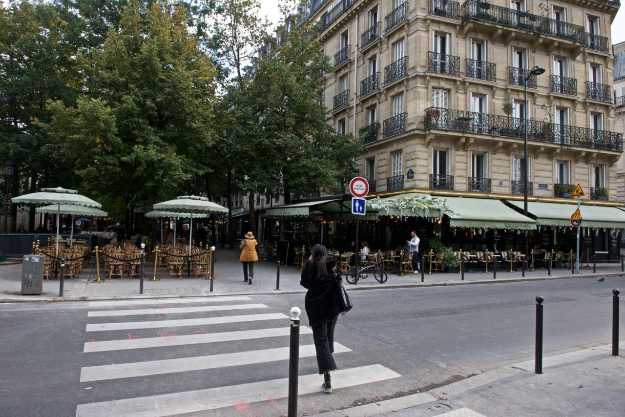 Charming Parisian Apartment With Air Conditioning - Climatisation & 2 Bedrooms - Batignolles Paris Exteriör bild