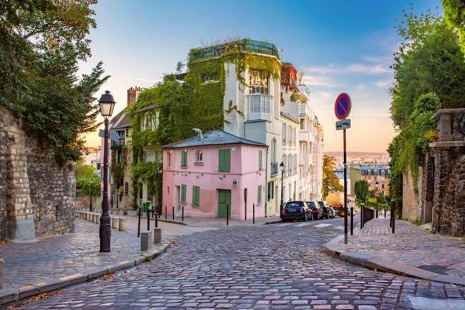 Charming Parisian Apartment With Air Conditioning - Climatisation & 2 Bedrooms - Batignolles Paris Exteriör bild