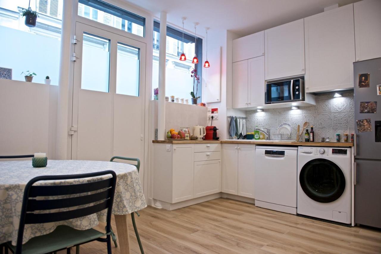 Charming Parisian Apartment With Air Conditioning - Climatisation & 2 Bedrooms - Batignolles Paris Exteriör bild
