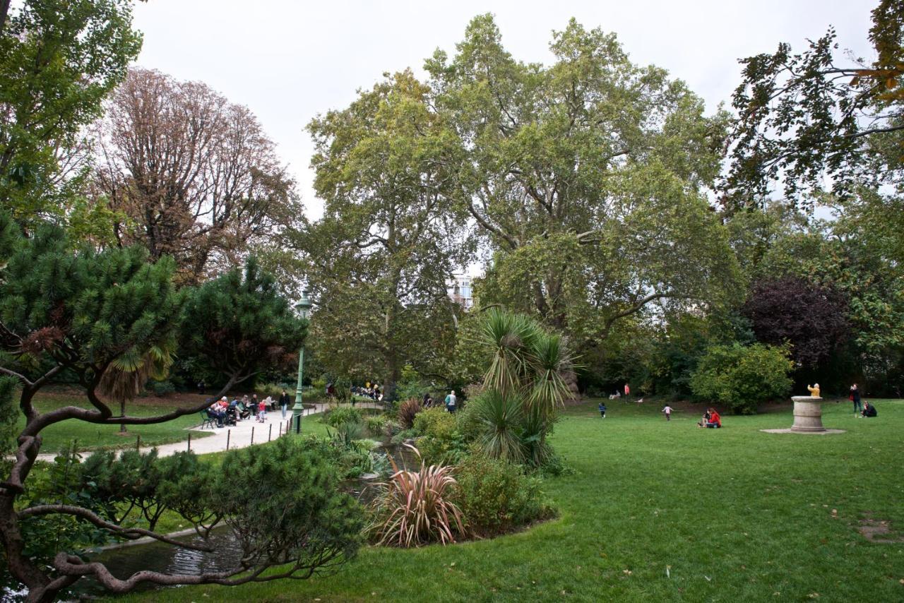 Charming Parisian Apartment With Air Conditioning - Climatisation & 2 Bedrooms - Batignolles Paris Exteriör bild